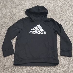 Adidas Kids Black Hoodie